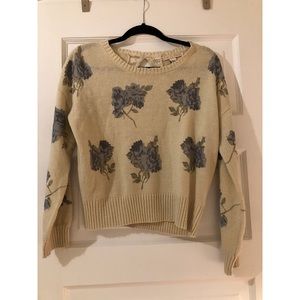 Floral Sweater